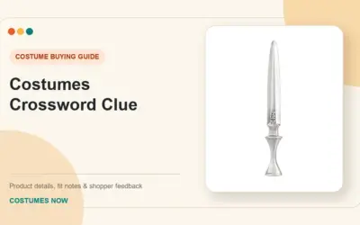 Best Costumes Crossword Clue for Real-World Use