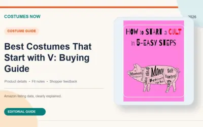 Best Costumes That Start with V: Buying Guide