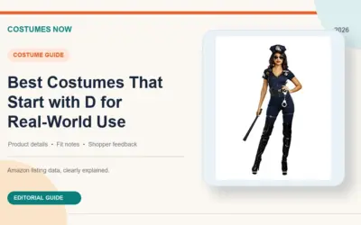 Best Costumes That Start with D for Real-World Use
