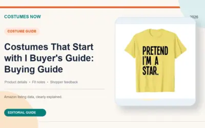 Costumes That Start with I Buyer’s Guide: Buying Guide