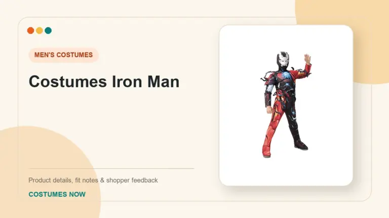 Costumes Iron Man buying guide