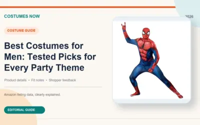 Best Costumes for Men: Tested Picks for Every Party Theme