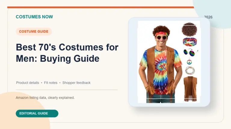 Best 70's Costumes for Men: Buying Guide featured image