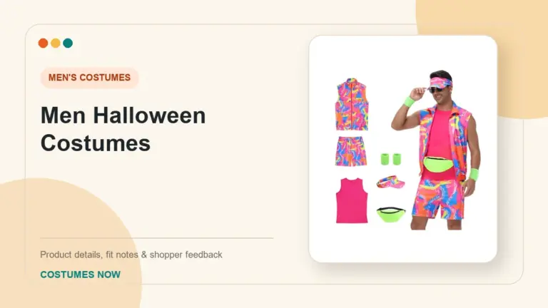 Men Halloween Costumes buying guide