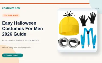 Easy Halloween Costumes For Men 2026 Guide