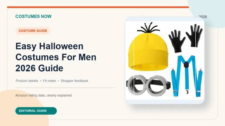Easy Halloween Costumes For Men 2026 Guide featured image