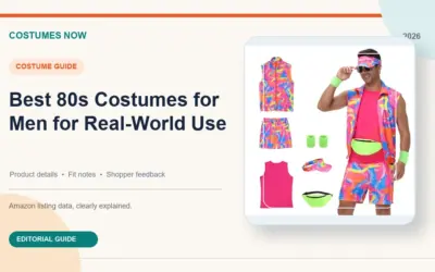 Best 80s Costumes for Men for Real-World Use