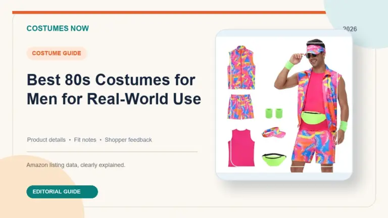 Best 80s Costumes for Men for Real-World Use featured image