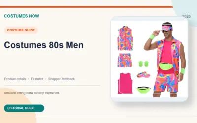 Costumes 80s Men (2026)