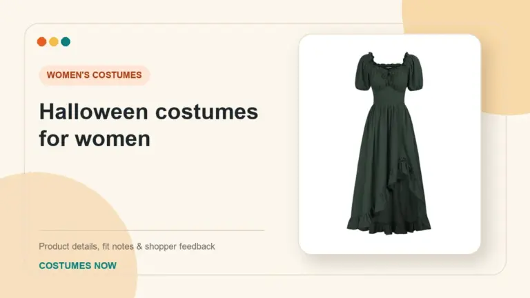 Halloween costumes for women buying guide