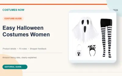 Easy Halloween Costumes Women (2026)