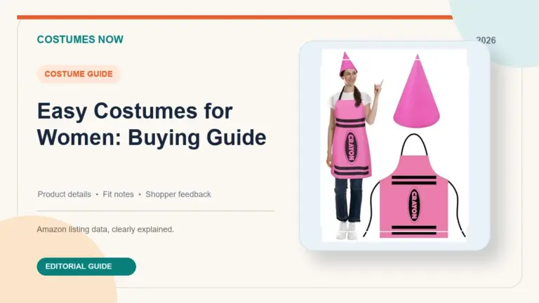 Easy Costumes for Women: Buying Guide featured image