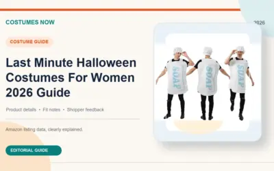 Last Minute Halloween Costumes For Women 2026 Guide