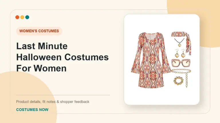 Last Minute Halloween Costumes For Women buying guide