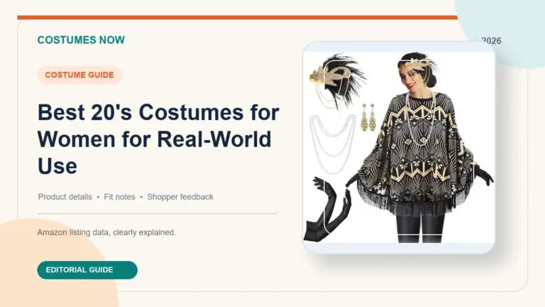 Best 20's Costumes for Women for Real-World Use featured image