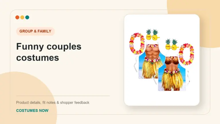 Funny couples costumes buying guide