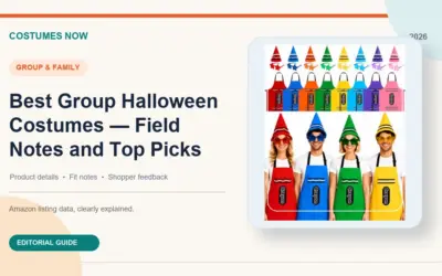 Best Group Halloween Costumes — Field Notes and Top Picks