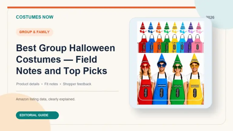 Best Group Halloween Costumes — Field Notes and Top Picks featured image