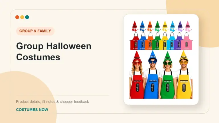 Group Halloween Costumes buying guide