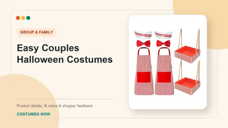 Easy Couples Halloween Costumes buying guide