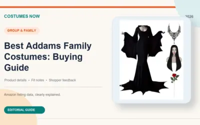 Best Addams Family Costumes: Buying Guide