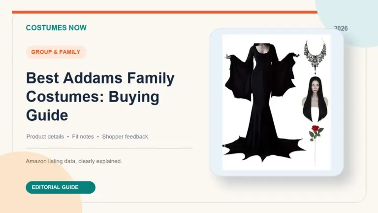 Best Addams Family Costumes: Buying Guide featured image
