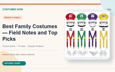 Best Family Costumes — Field Notes and Top Picks