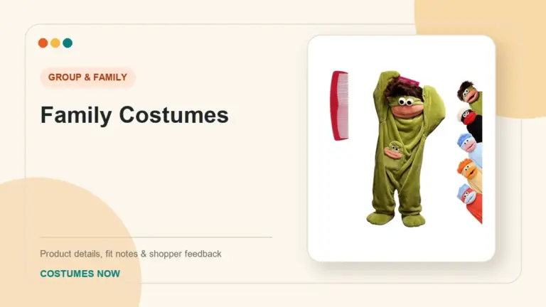 Family Costumes buying guide