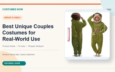 Best Unique Couples Costumes for Real-World Use