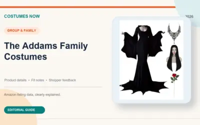 The Addams Family Costumes (2026)