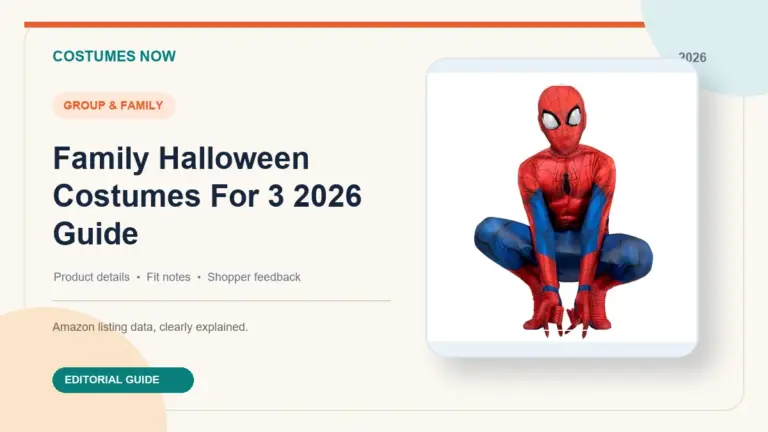 Family Halloween Costumes For 3 2026 Guide featured image