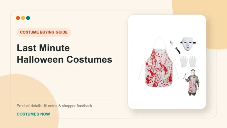 Last Minute Halloween Costumes buying guide