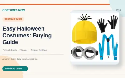 Easy Halloween Costumes: Buying Guide