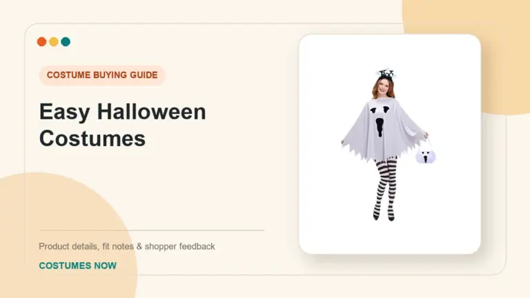 Easy Halloween Costumes buying guide