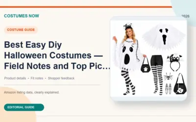 Best Easy Diy Halloween Costumes — Field Notes and Top Picks