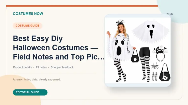 Best Easy Diy Halloween Costumes — Field Notes and Top Picks featured image