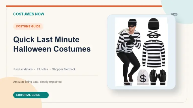 Quick Last Minute Halloween Costumes featured image