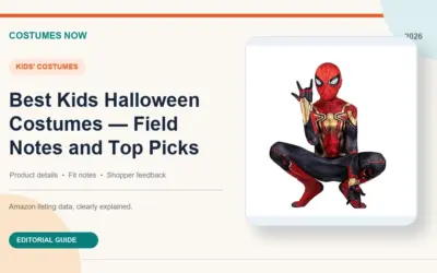 Best Kids Halloween Costumes — Field Notes and Top Picks
