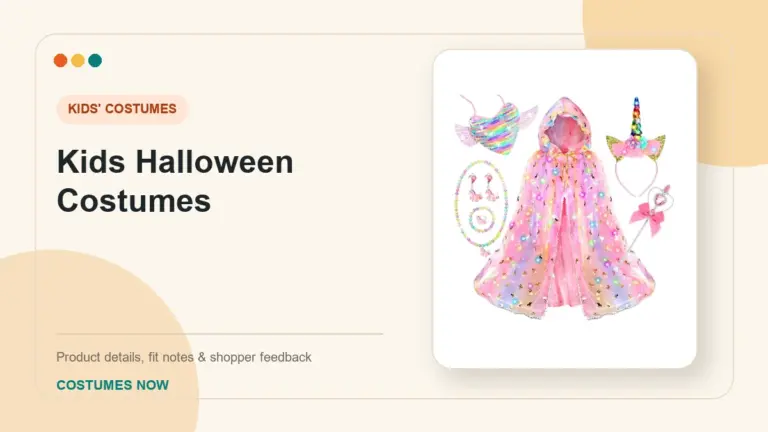 Kids Halloween Costumes buying guide