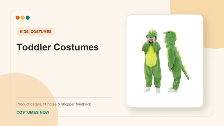 Toddler Costumes buying guide