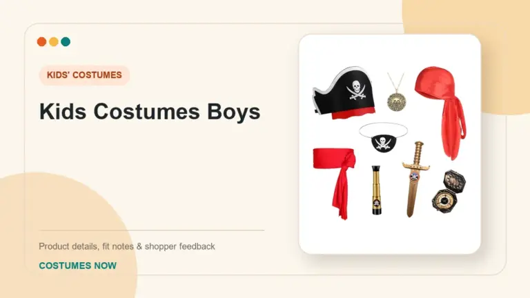 Kids Costumes Boys buying guide