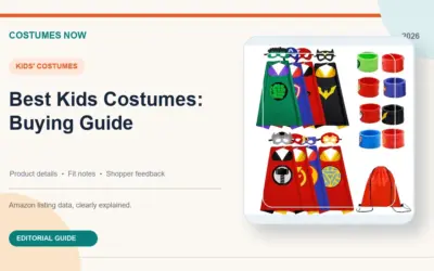 Best Kids Costumes: Buying Guide