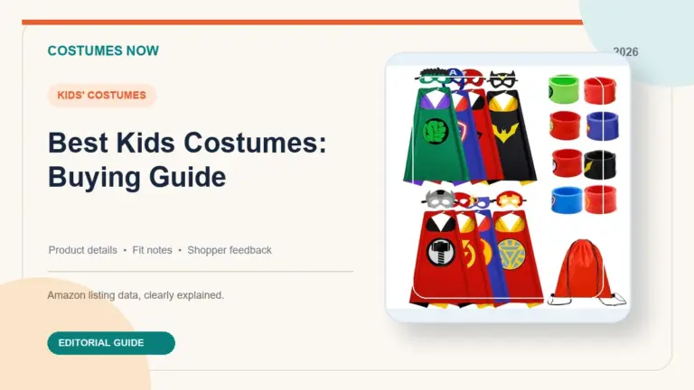 Best Kids Costumes: Buying Guide featured image