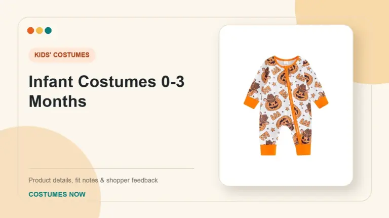 Infant Costumes 0-3 Months buying guide