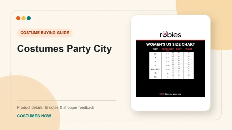 Costumes Party City buying guide