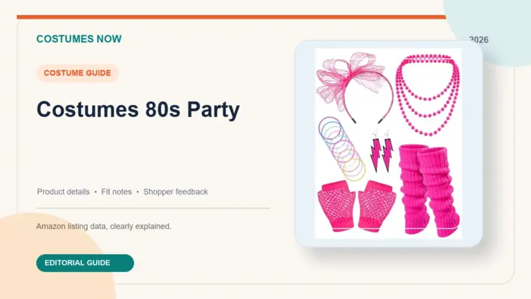 Costumes 80s Party featured image