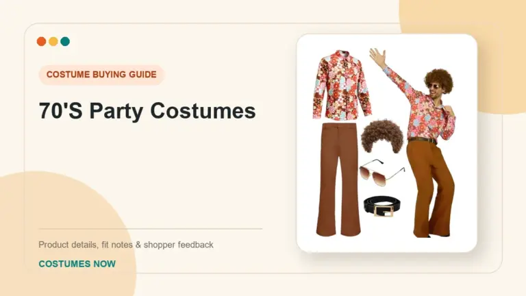 70'S Party Costumes buying guide