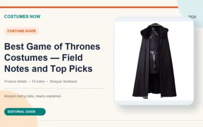 Best Game of Thrones Costumes — Field Notes and Top Picks