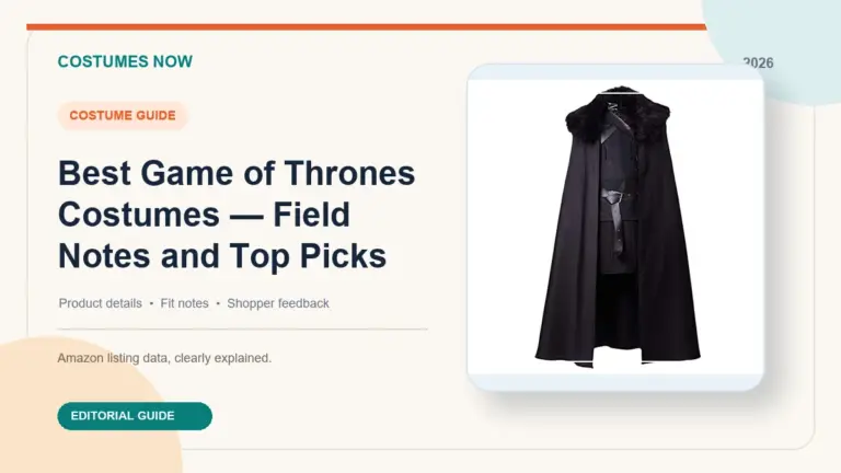 Best Game of Thrones Costumes — Field Notes and Top Picks featured image