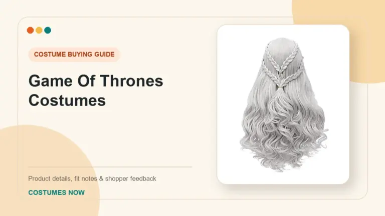 Game Of Thrones Costumes buying guide